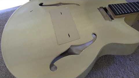 Fitting an Archtop Guitar Bridge