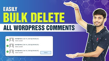 How To Easily Bulk Delete All WordPress Comments | WordPress Tutorial For Beginners
