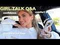 GIRL TALK Q&A THERAPY SESSION *friendship red flags, confidence, relationships, independence & more!