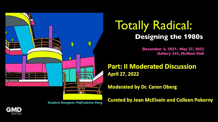 Totally Radical: Designing the 1980s - Part II: Mo...