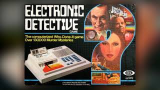 Electronic Detective Game audio directions
