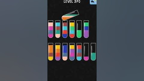 level 370 water sort puzzle