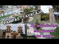 Pampas - Tayacaja, Huancavelica (lugar menos visitado) la resbaladera más grande