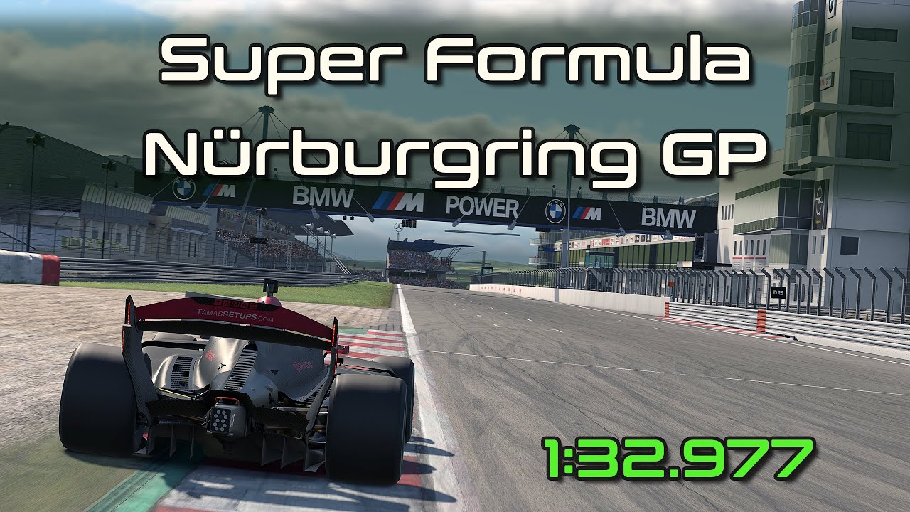 iRacing SF23 Super Formula Nürburgring GP R Hotlap 