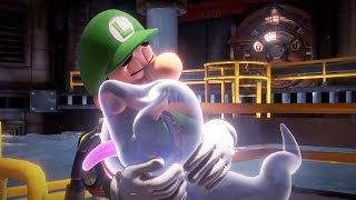 LUIGI AND HIS PUPPY In Luigi Mansion 3!