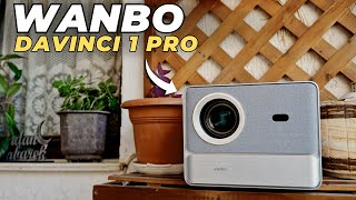 WANBO DaVinci 1 Pro Projector Unboxing I Review - Google TV - Netflix 1080p - Widevine L1 - Gaming