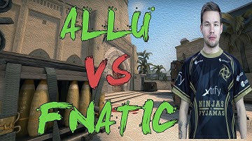 CSGO: POV NiP allu vs fnatic (31/19) mirage @ FACEIT League 2015 Stage 2 Finals