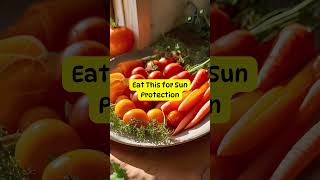 Foods to Protect from Sun Damage #viralshorts #SunProtectionFoods #healthyskin