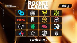 [ENG] EWC26 - Rocket League - Day 4 - Official Co-Stream