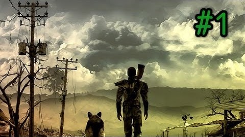 Lets Play Fallout 3 HD w/ Commentary Part 1 Gameplay