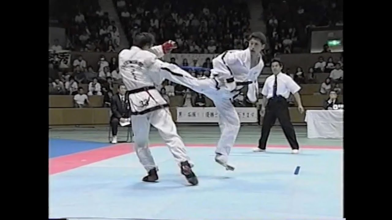 ミドル決勝 黄秀一 vs 高木浩二 第13回全日本テコンドー選手権大会