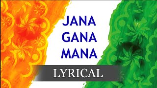 Jana Gana Mana (HD) Lyrics | जन गण मन (एचडी) | National Anthem Lyrics (HD) Vedio | RR Cinemas