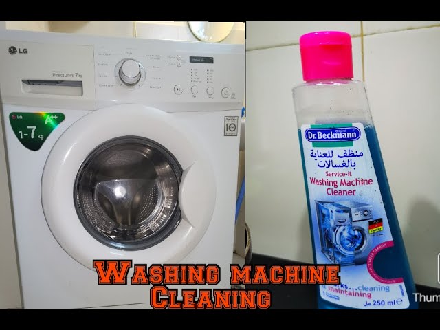 Keeping My Washing Machine Clean With Dr. Beckmann Service-It