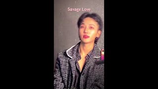 BTS (방탄소년단) 'Savage Love'  [BTS Remix] Rap Version cover by BLACK ON (블랙온)