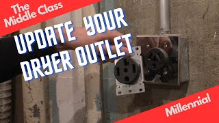 Changing a 3 Prong dryer Outlet to a 4 Prong