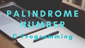 Palindrome Number Program in C | C Language Tutorial | Code Infinity