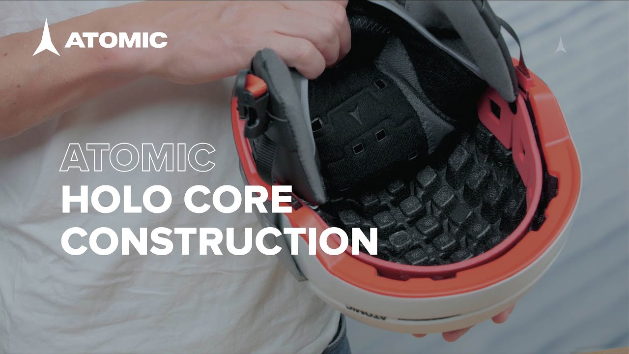 Superior safety and top comfort Atomic ski helmet construction Holo