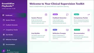 CLINICAL SUPERVISOR TOOLKIT