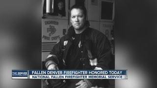 Fallen Denver firefighter John Whelan's name added to National Fallen Firefighters Memorial