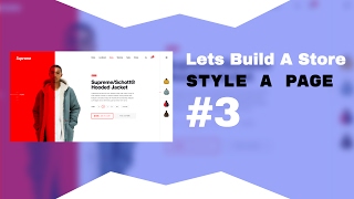 How to Style a page with CSS & SASS