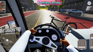 Lumibus Prime 🚌 Bus Simulator Pro Urban Rivals 🎮 Heavy Traffic🚦at Noon screenshot 5