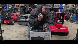 Harbor freight predator 212 snowblower repower. 