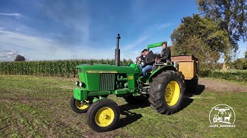 Maïs2025: Oldtimer hakselen in Oosterwolde (GLD)