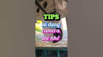 Tips sử dụng camera thẻ nhớ  #tips#camera #imou #ezviz
