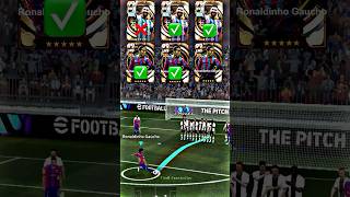 Messi 🇦🇷vs Ronaldinho 🇧🇷Freekick Challenge 🔥🔥#efootball #pes2021 #pes #shorts