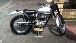 BSA B40 Trials Bike  - 1965 Road Registered - 350 SS - Selling on Ebay UK  27/6/2012