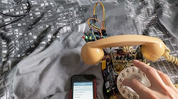 Arduino Classic Rotary Mobile Phone Test 2