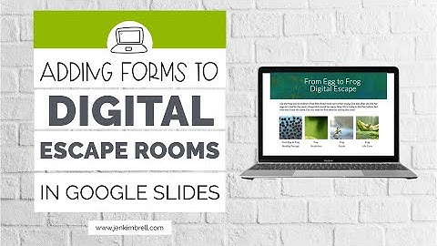 Adding Forms to Digital Escape Room Google Slide