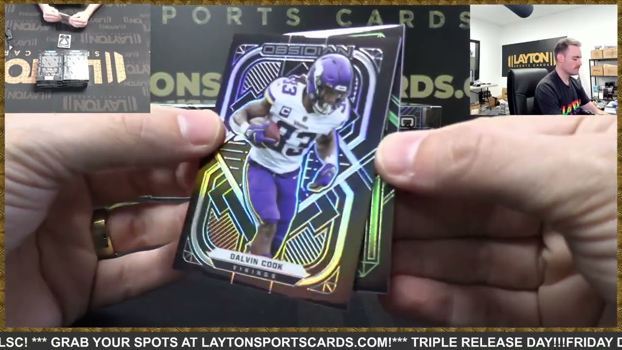 2021 Panini Obsidian Football Hobby 12 Box FULL CASE Break #6