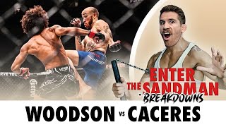Sean Woodson’s Drunken Monkey Style | Woodson vs Caceres *Breakdown*