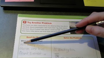 fourth grade math lesson 8.5