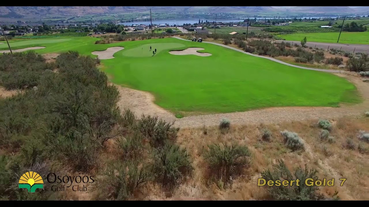 Osoyoos Golf Club, Desert Gold Hole 7 YouTube