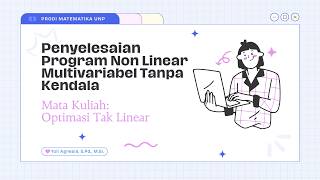 Analytical Solution for Unconstrained Multivariable NLP