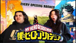 Download Lagu ANIME NOOBS REACT │Every My Hero Academia Opening Songs│ MP3
