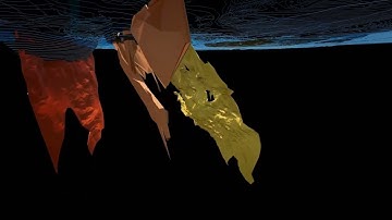 Mine underground visualization