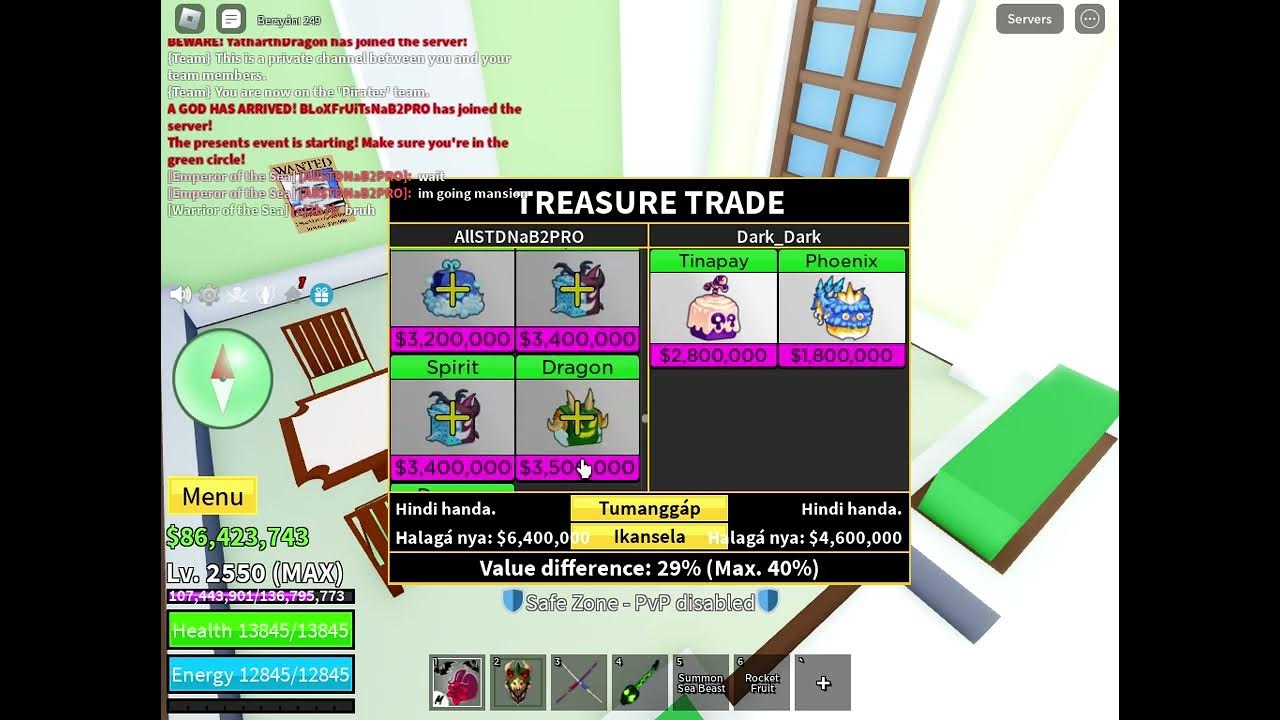 Trading for Dough! Blox Fruits YouTube