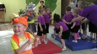 В детском саду «Светлячок» прошло спортивное развлечение по сказке «Теремок»
