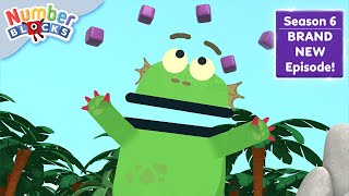 🍽️  Feeding Time |  Season 6 Full Episode 13 ⭐| Learn to Count | @Numberblocks