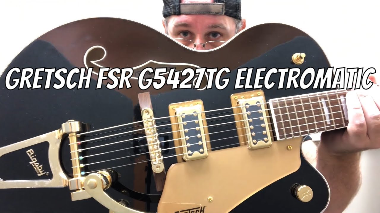 Gretsch FSR G5427TG Electromatic Black Pearl Demo - YouTube