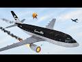 Realistic Airplane Crashes & Shootdowns 8 | Teardown
