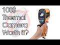 100$ Thermal Camera With 32x32 Pixel. HTi HT-02D Unboxing And Test