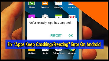 APPS KEEP CRASHING / FREEZING   ERROR ON ANDROID PHONE EASY FIX