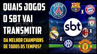 Champions League: SBT transmite jogo da última rodada da fase de grupos