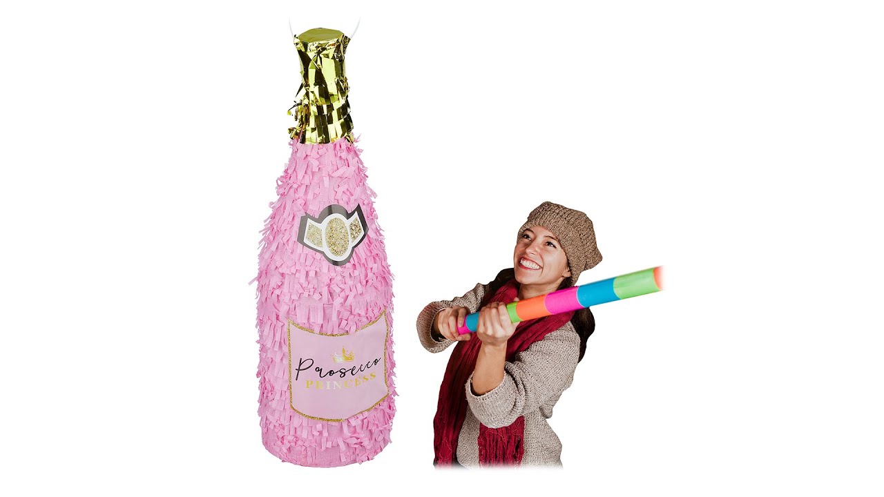 Pinata Sektflasche Youtube
