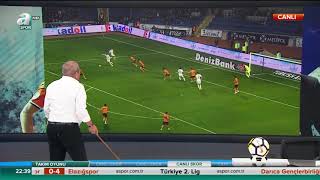 Erman Toroğlu Dan Eren Derdiyok A Sert Sözler M Başakşehir 1-1 Galatasaray