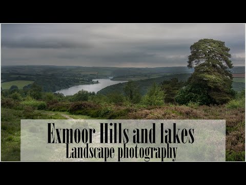 A beautiful landscape photography location on Exmoor.